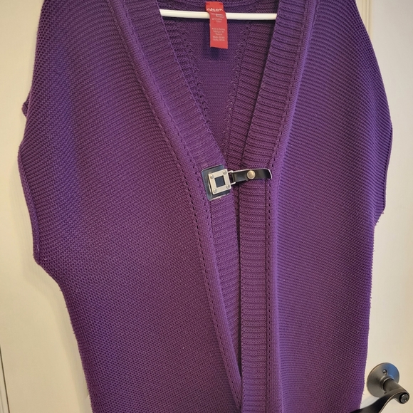 Olsen Women Plus Size XL US 14W Knitted Vest - Picture 2 of 8